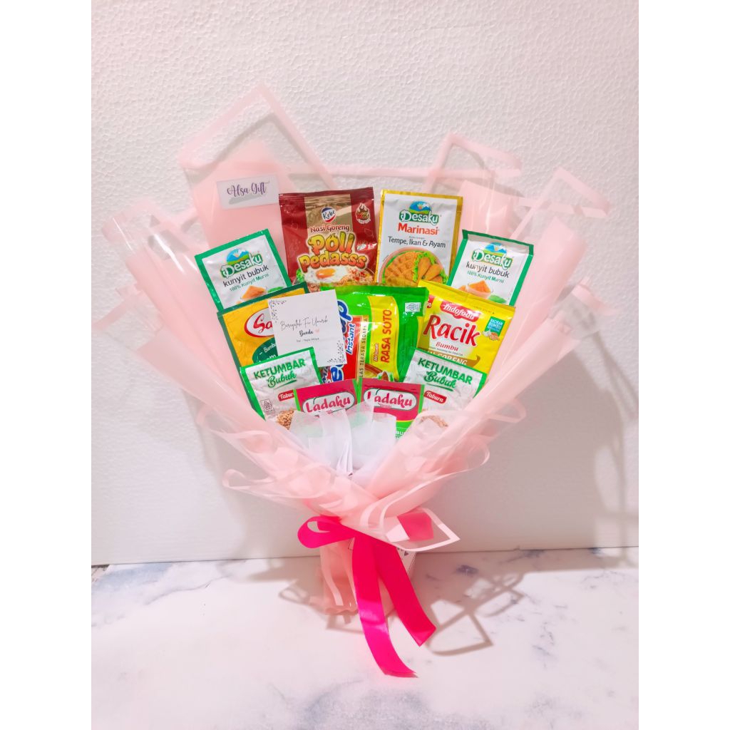 

BUKET HARI IBU|BUKET BUMBU DAPUR|BUKET PEWANGI|BUKET BUNGA