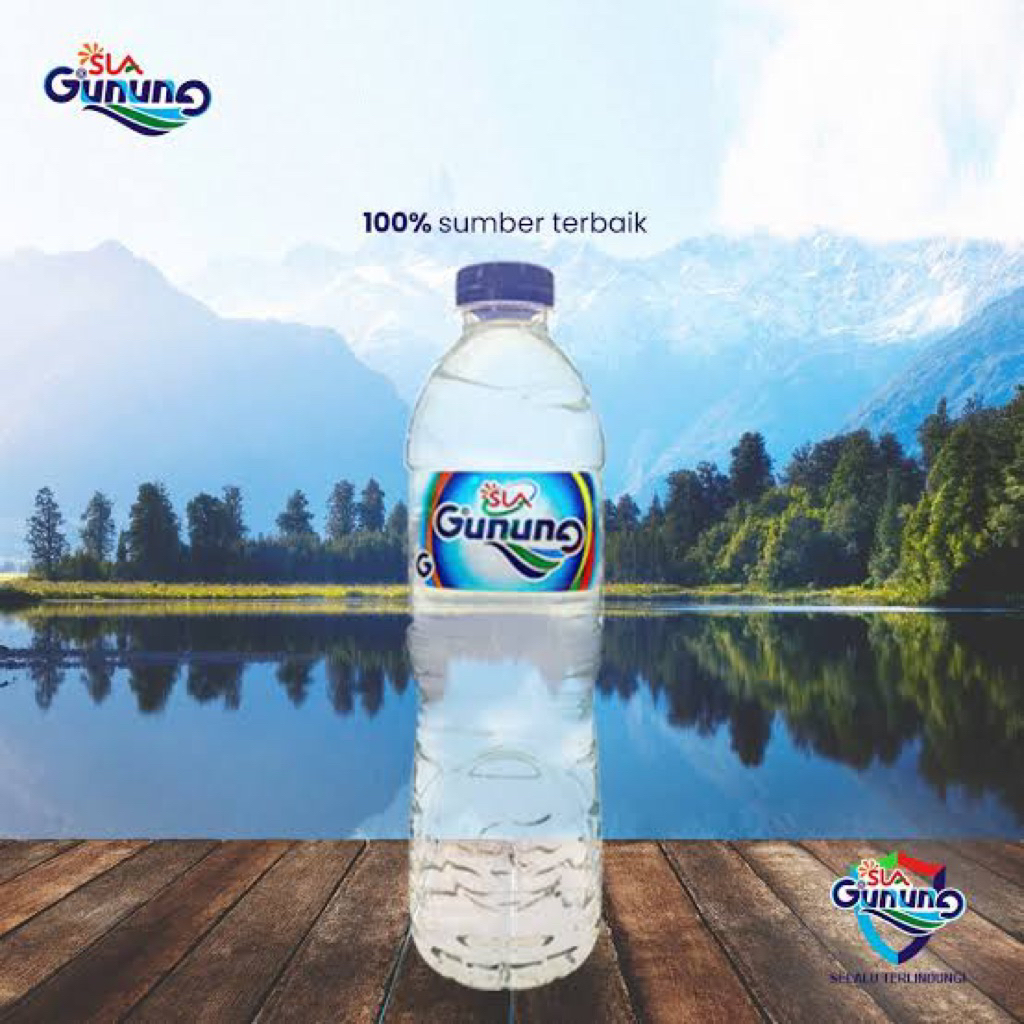 

Air mineral sla gunung botol jumbo 1500ml isi 12pcs