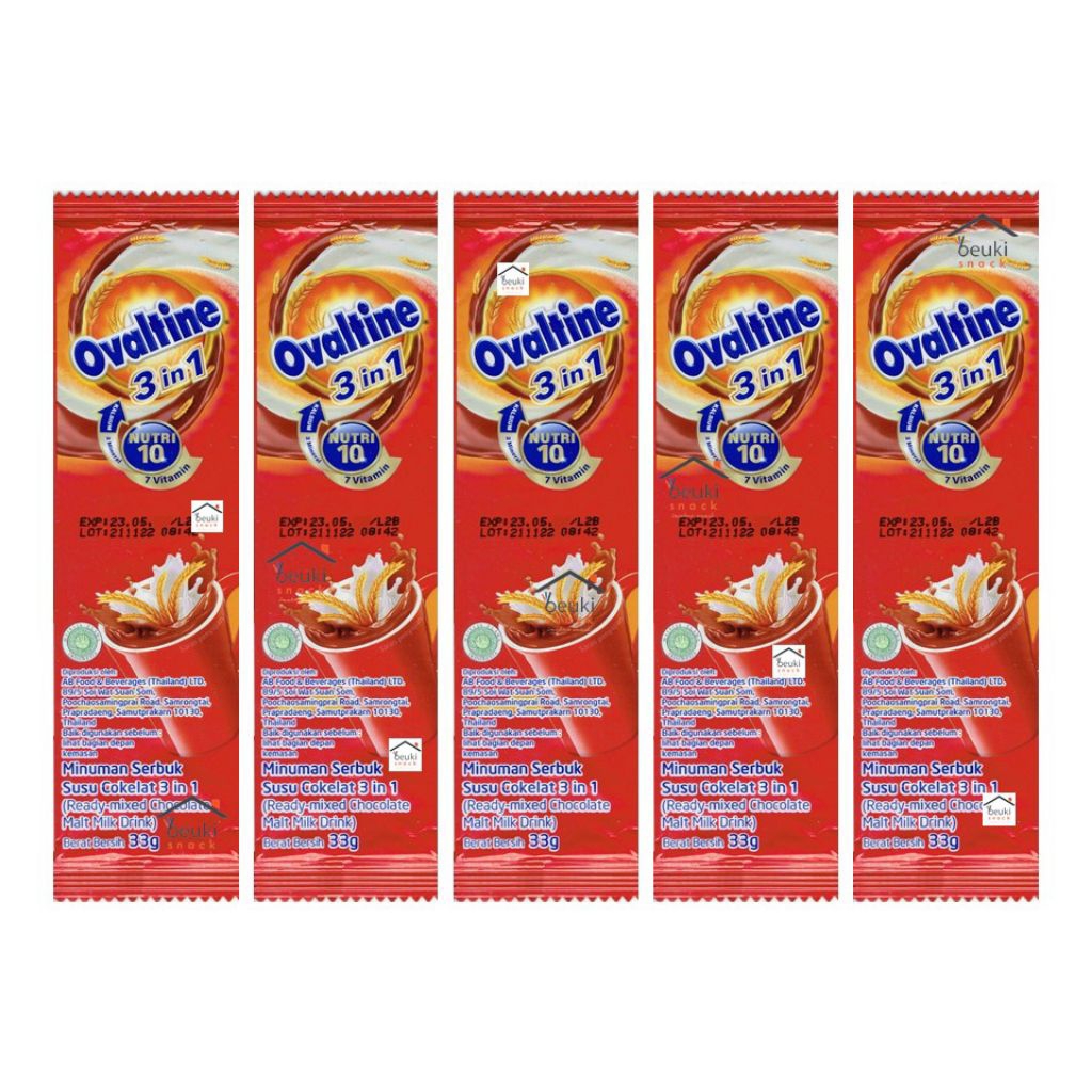 

5 PCS OVALTINE 3 IN 1 STICK 33g