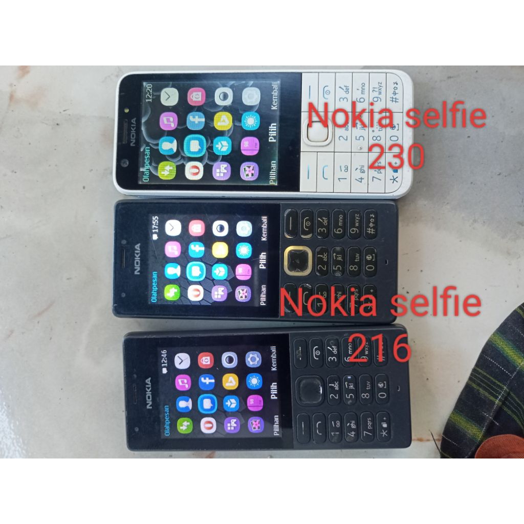 Nokia selfie 230& Nokia selfie 216