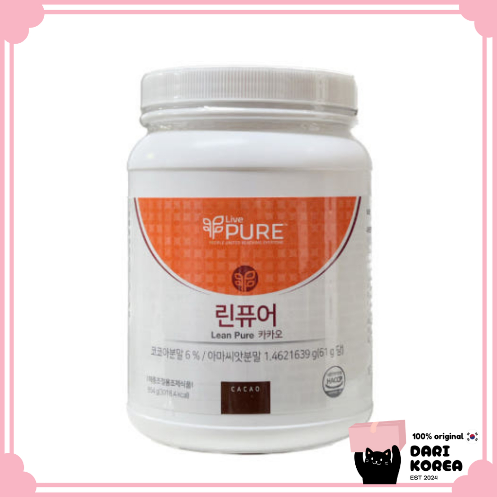 

LIVE PURE LEAN PURE CACAO