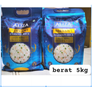 

Beras basmati 5kg extra long grain sella beras India - 5 Kg Termurah