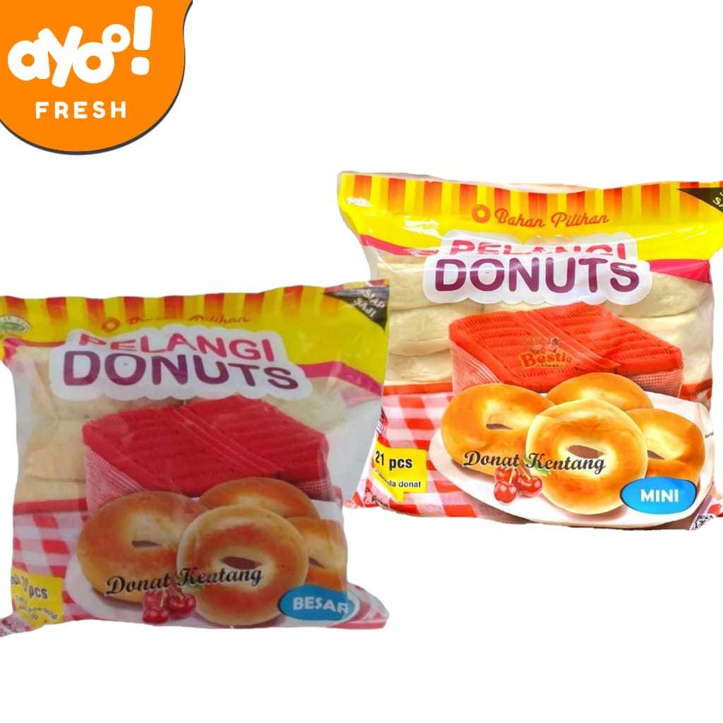 

Donat Kentang ( PELANGI DONUTS)