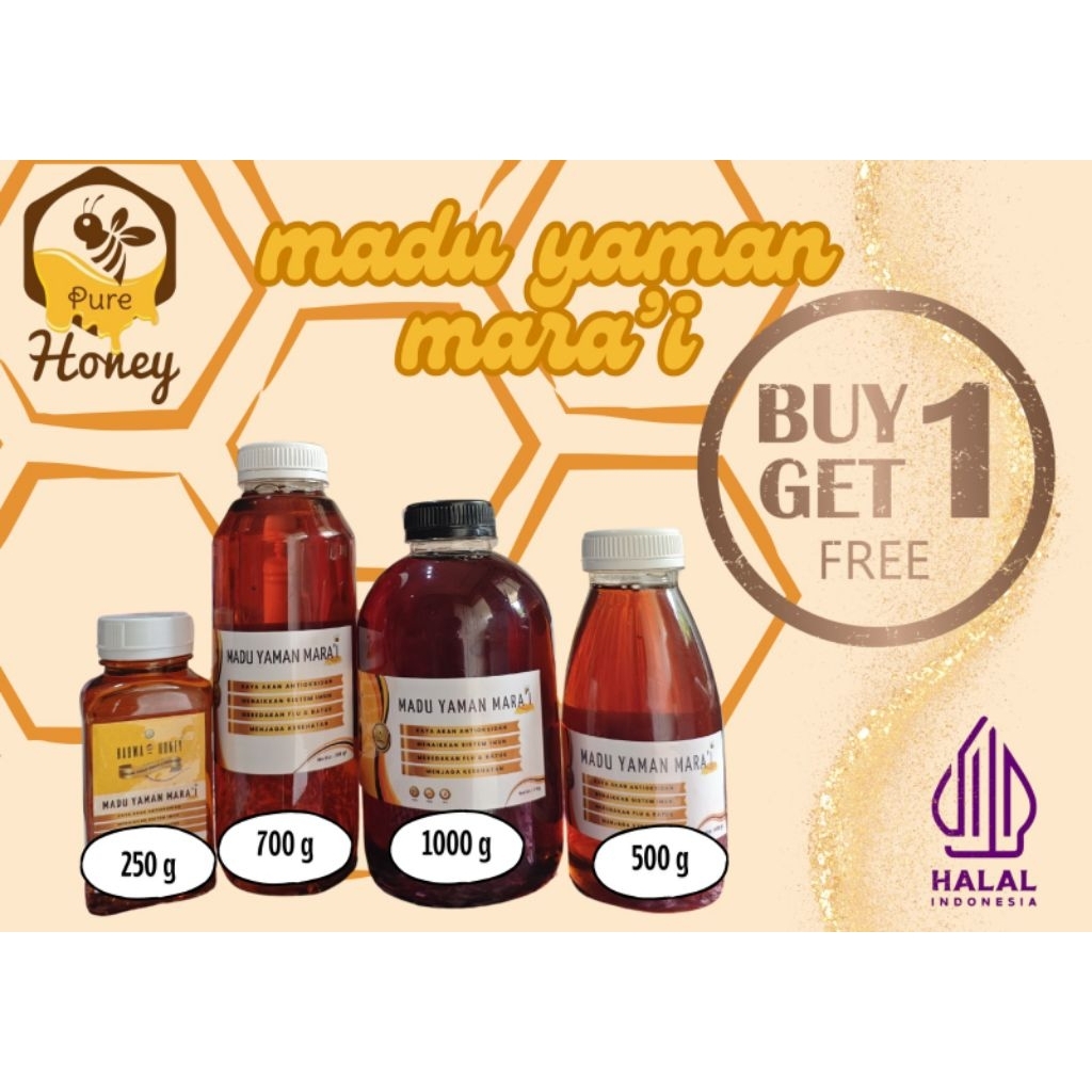 

madu yaman mara'i original 100 %