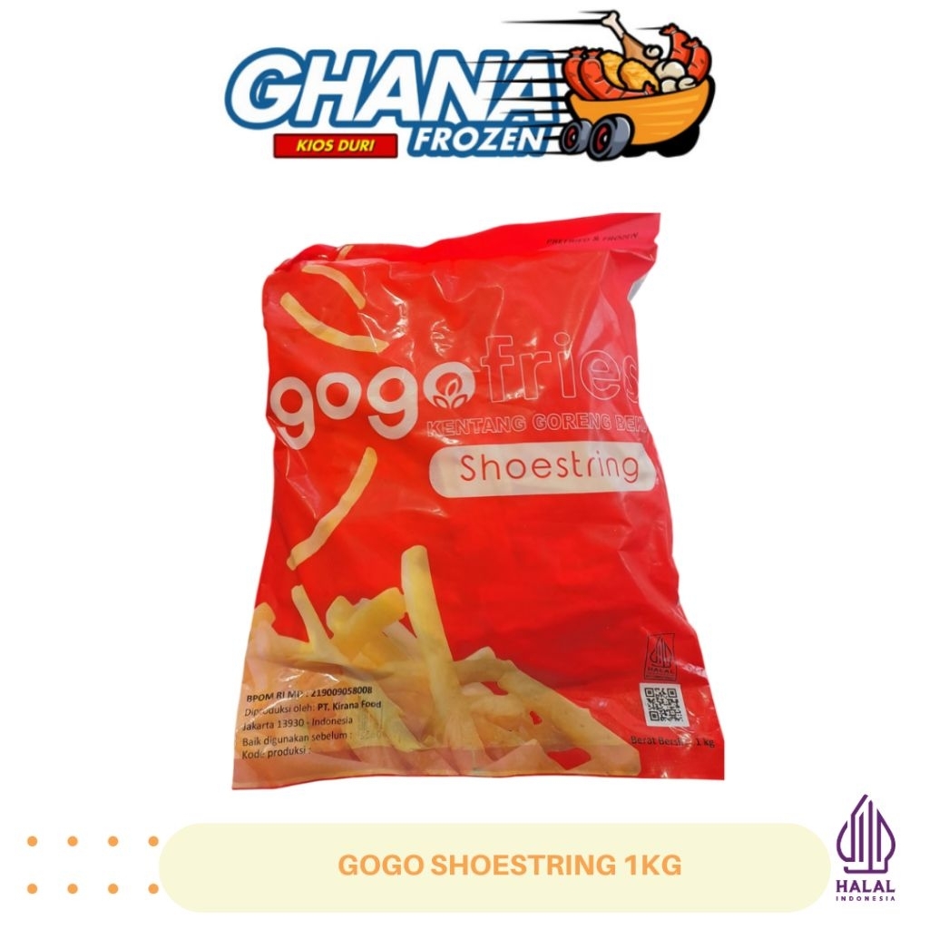 

GOGO SHOESTRING KENTANG GORENG 1000GR
