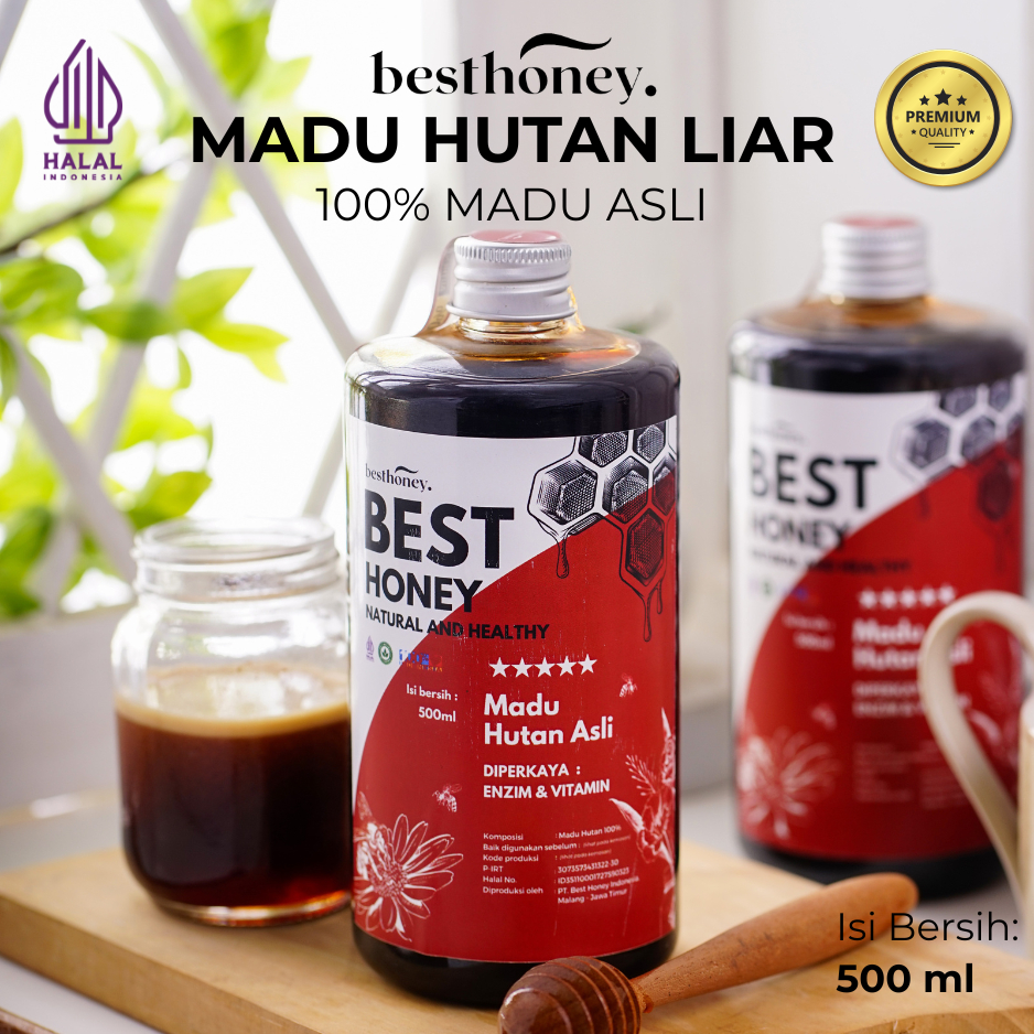

Best Honey Madu Hutan Liar 100% Madu 500ml