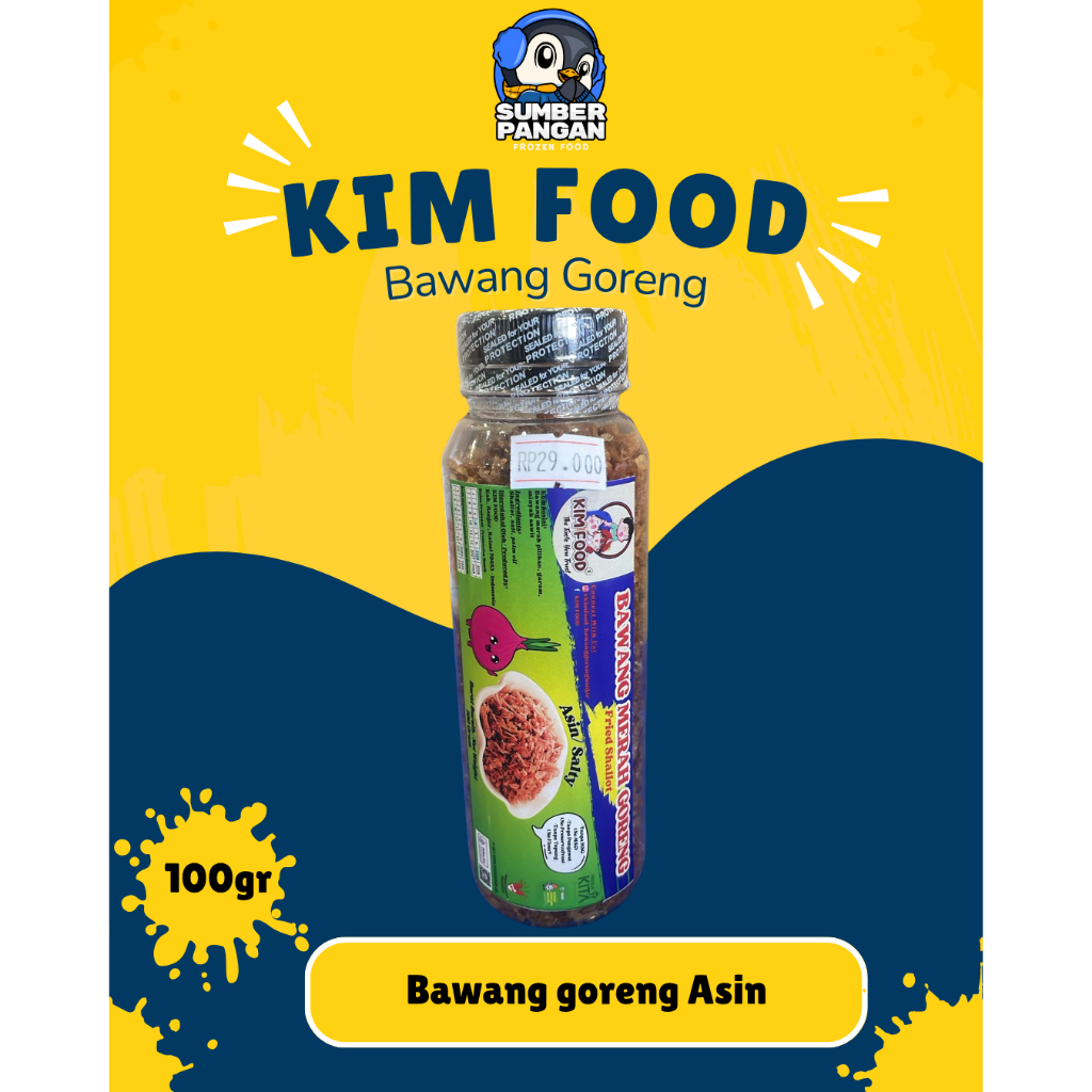 

Kim Food Bawang Goreng Asin 100gr