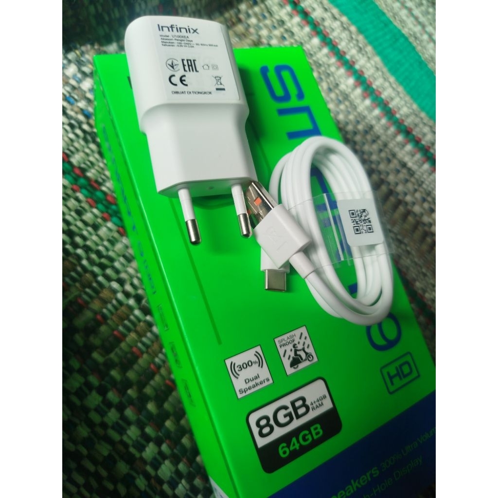 Charger original infinix Type C