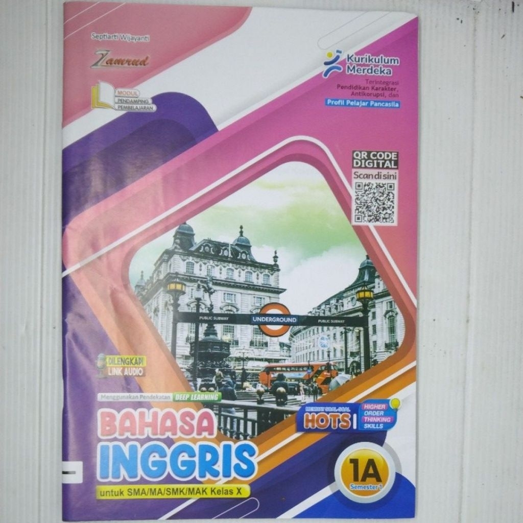 LKS SMA MA SMK BAHASA INGGRIS Kelas 10 semester 1 KURIKULUM MERDEKA DEEP LEARNING