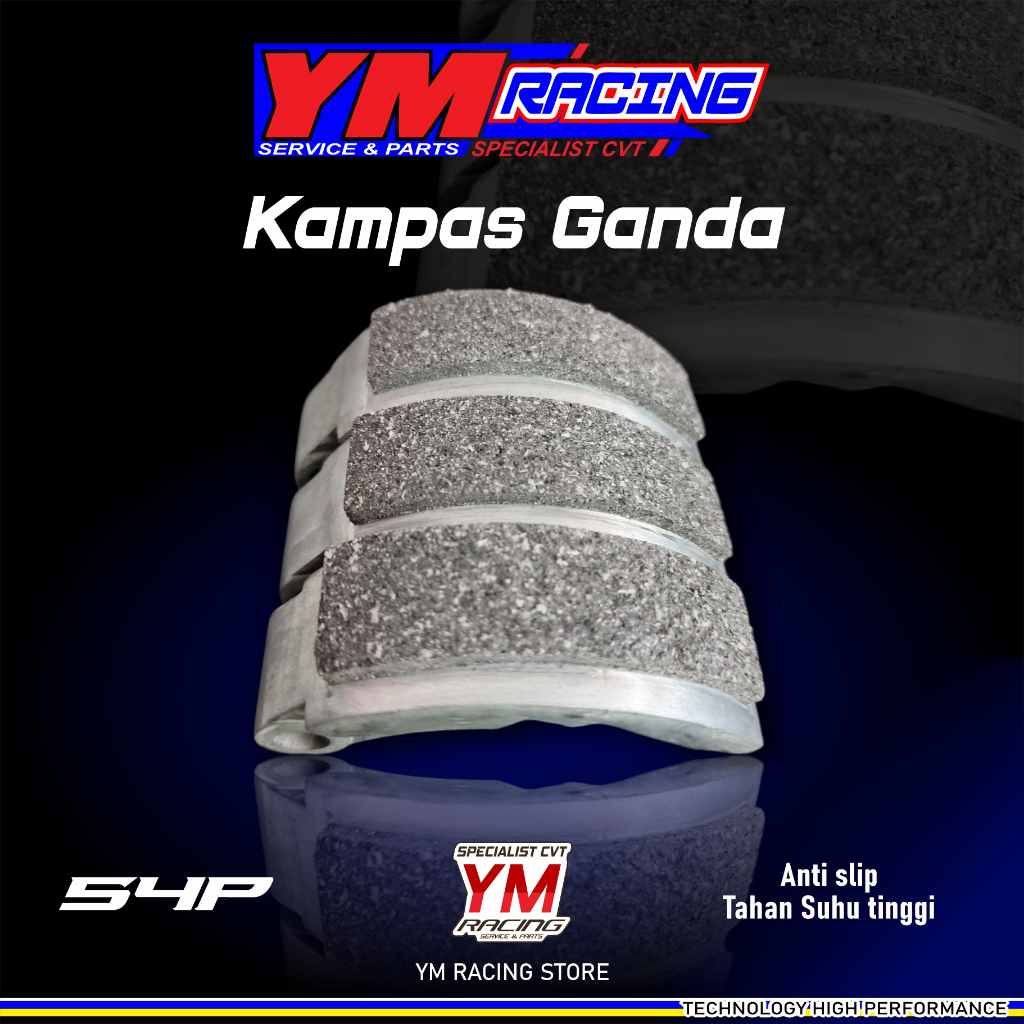 KANPAS GANDA RACING MIO J / KAMPAS OTOMATIS MIO SOUL GT 115 | KANPAS KOPLING XRIDE 115 - KANPAS GAND