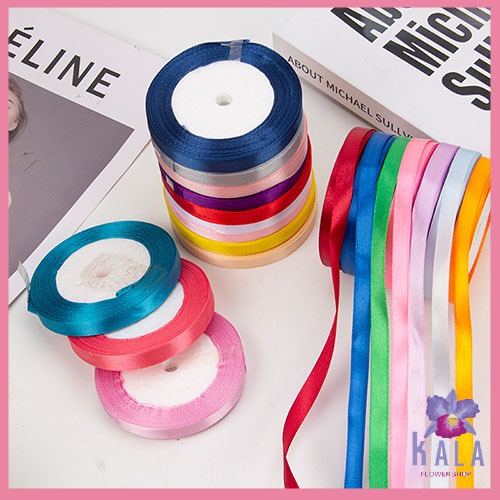 

Pita Satin 1cm Colorful Ribbon Pita Kado Buket Bunga