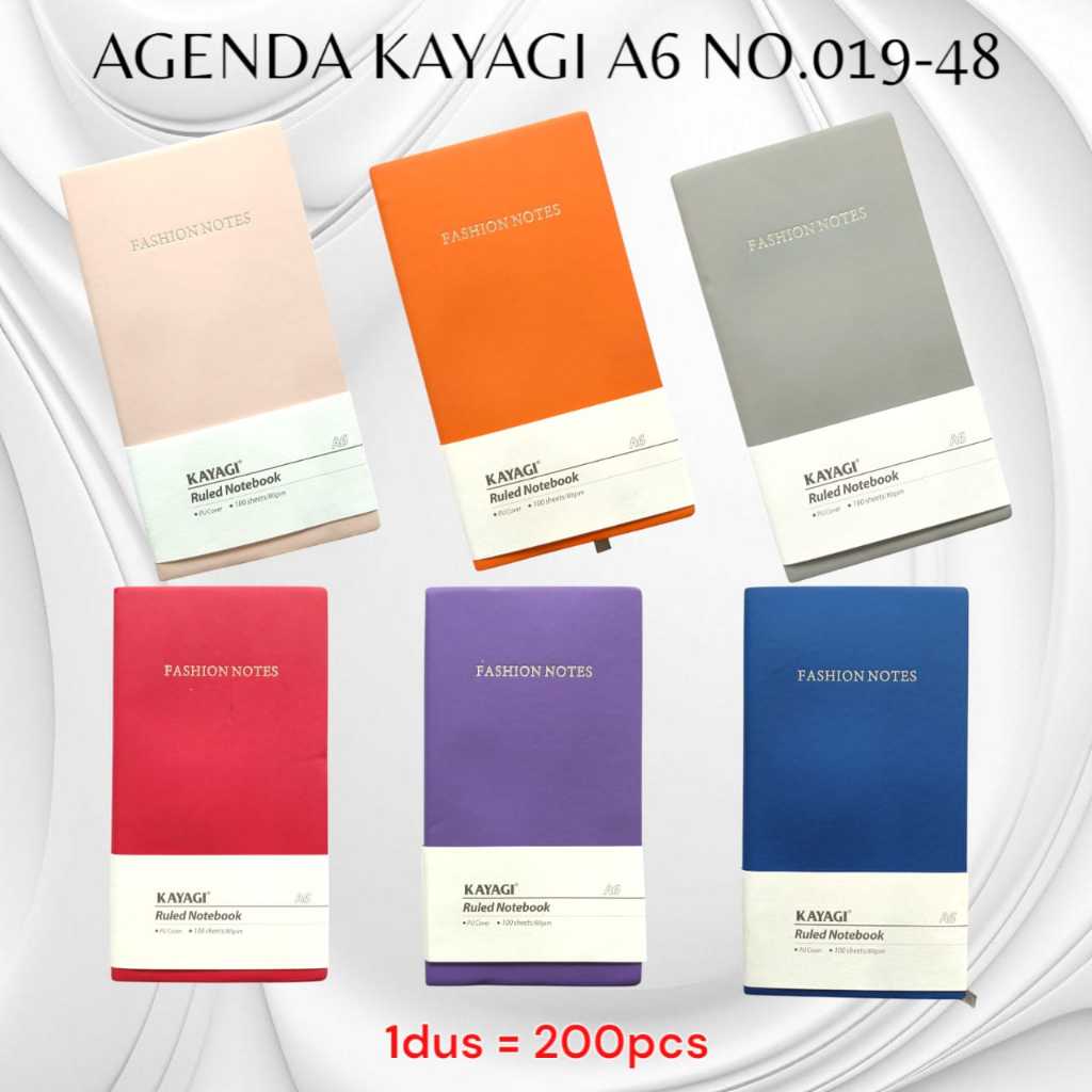 

AGENDA KAYAGI A6 NO-019-48