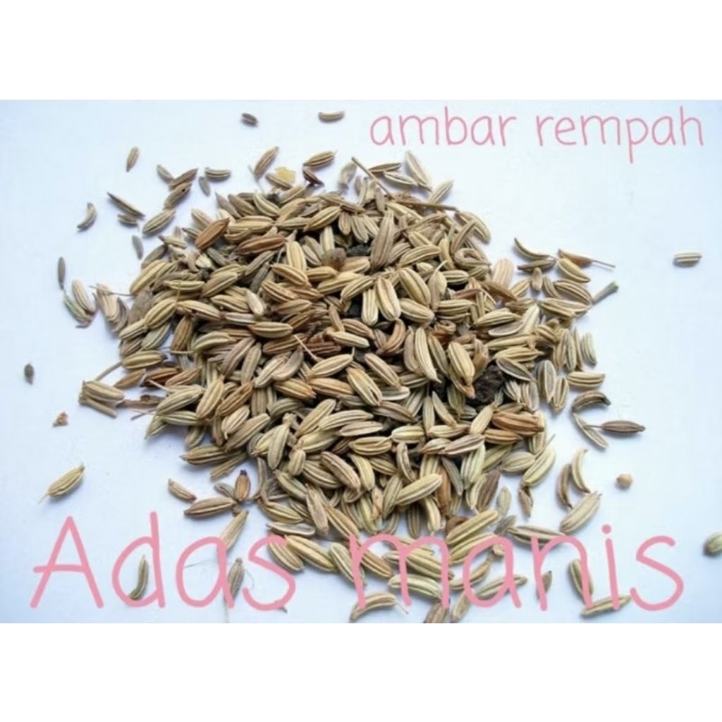 

Adas manis/Fannel seed 1kg.