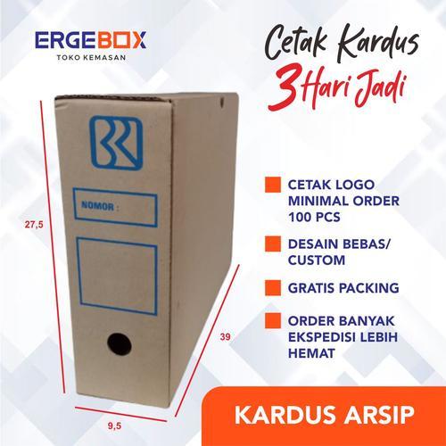 

Box File 39 x 9,5 x 27,5 cm Kardus Arsip - BRI MEN - GRATIS CETAK LOGO