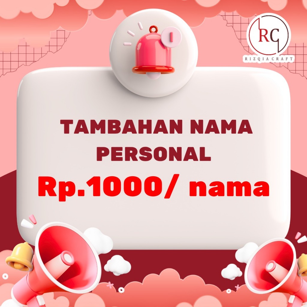 

TAMBAHAN NAMA PERSONAL/NAMA NAMA TEMAN