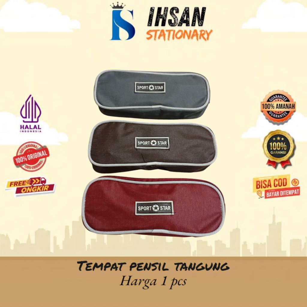 

tempat pensil Sports star tangung (1 pcs)