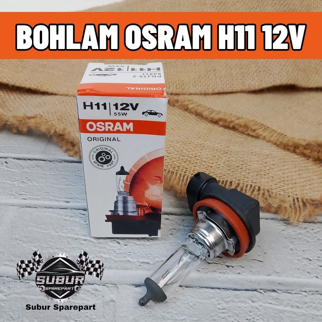 IK3 Bohlam H11 Mobil Avanza Xenia Rush Terios Calya Sigra Agya Ayla OSRAM