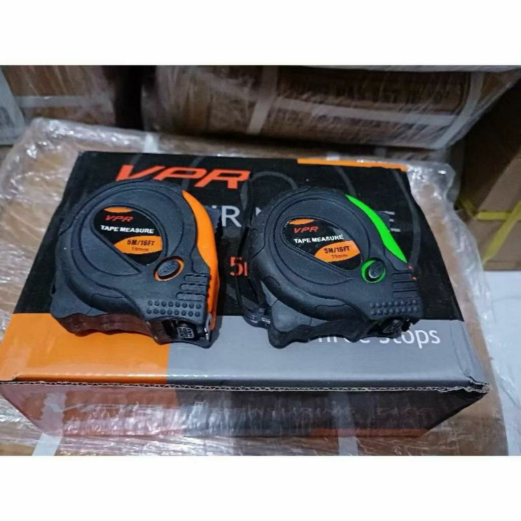 VPR 5 Meteran Murah VPR 5 Meter / Meteran Tukang Lapis Karet VPR 5 Meter