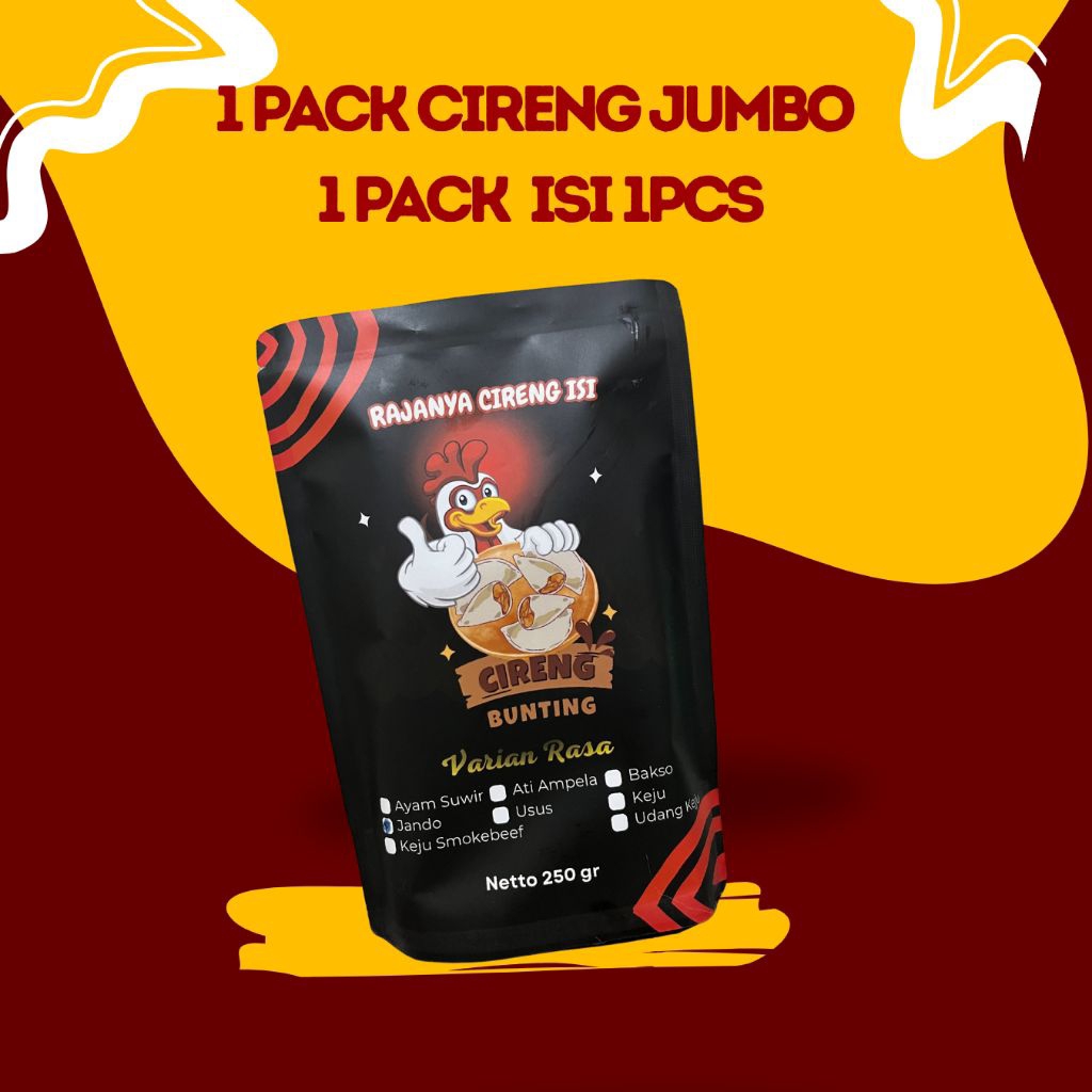 

1 PCS CIRENG BUNTING JUMBO