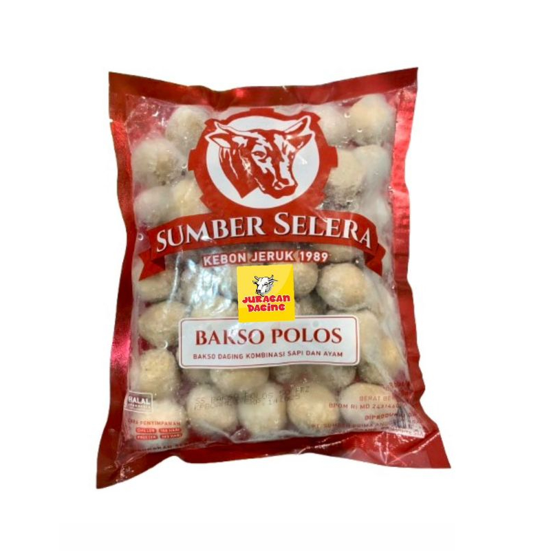 

Sumber Selera Bakso Polos Isi 50pcs 650gr