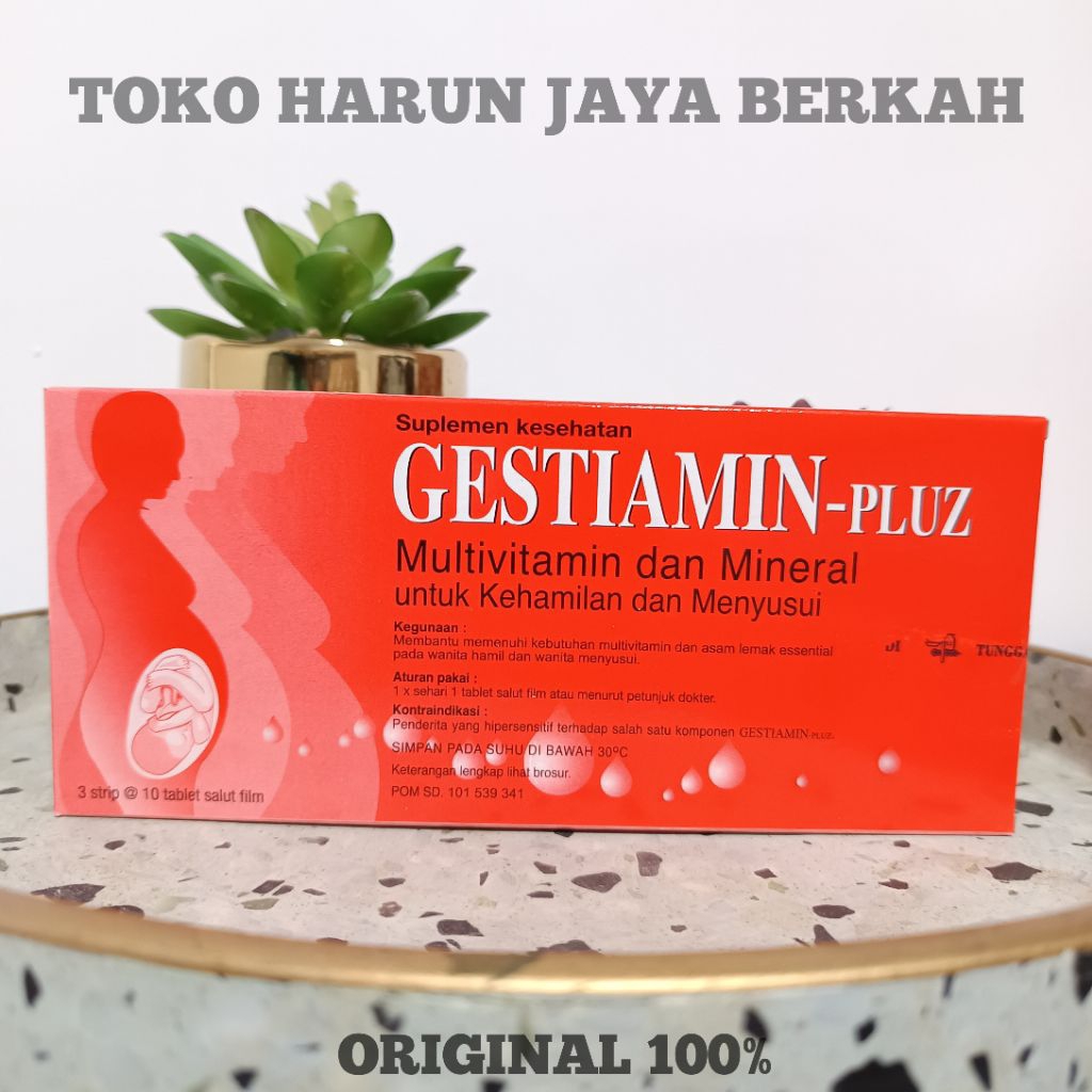 GESTIAMIN PLUZ suplemen multivitamin asam folat ibu hamil