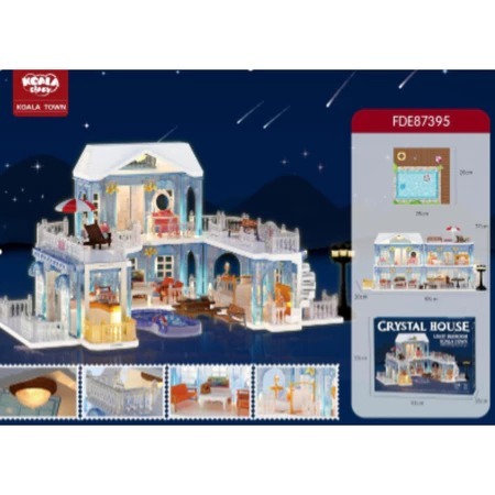 DIY KOALA TOWN CRYSTAL HOUSE