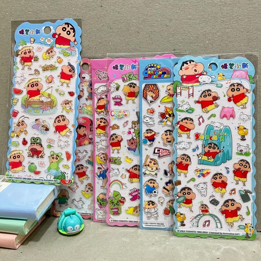 

Stiker Shinchan timbul
