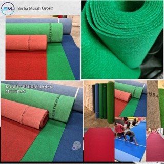 Karpet Mesjid/Karpet Pameran/Karpet Polos Meteran/Karpet Lantai Bulu Bludru