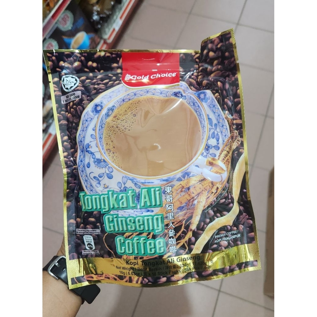 

GOLD CHOICE COFFEE GINGSENG
