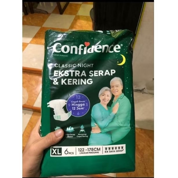 Popok Perekat Dewasa Confidence XL