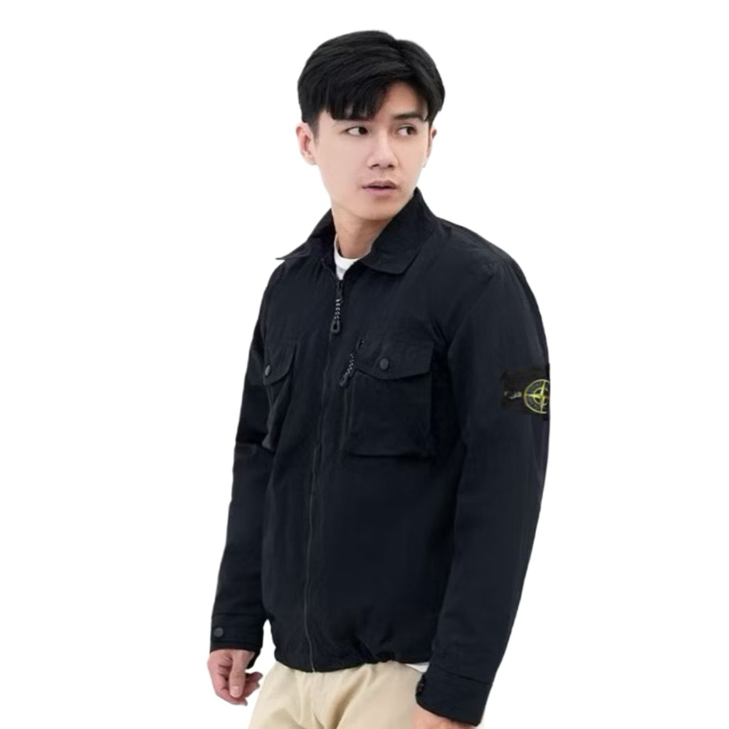 OVERSHIRT JAKET CASUAL SI/KAMEJA STELAN PRIA WANITA/OUTFIT SKENA STREET STYL/OVERSHIRT STOND ISLAND/