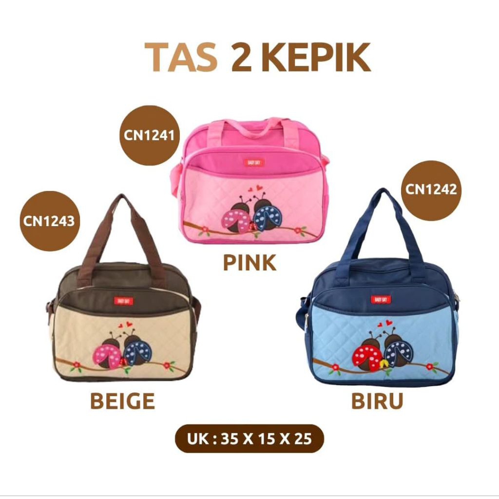 Tas Travelling Perlengkapan Bayi / Tas Travelling Slempang