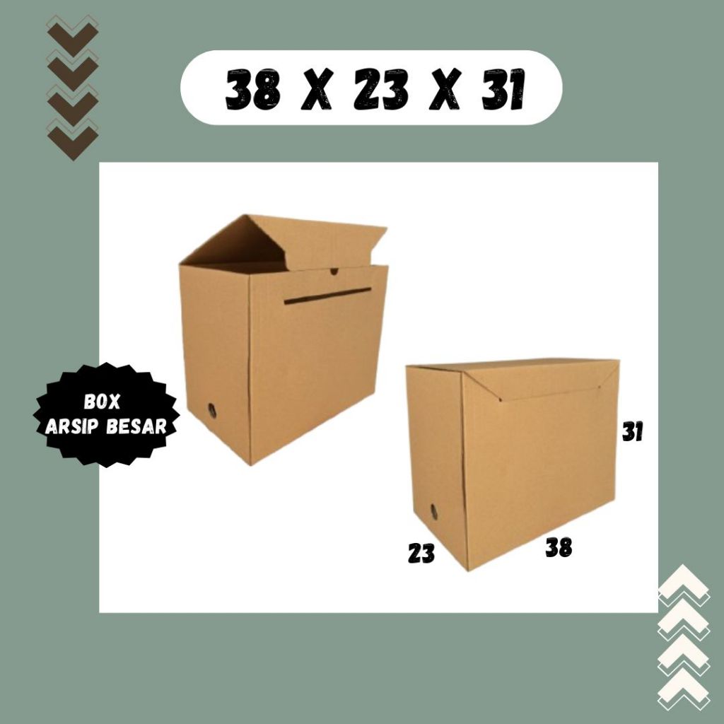 

Box Arsip 38x23x31 (Besar) Kardus Arsip Dus Packing/polos/Arsip/File/filebox/arsipbox/box Dokumen