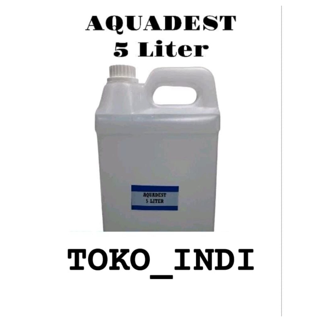 Aquadest 5 Liter / AQUADEST/Air Murni