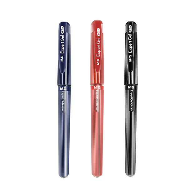 

M&G Stick Expert Gel Pen 0.7 mm Warna Black Blue Red Hitam Biru Merah #AGP13671