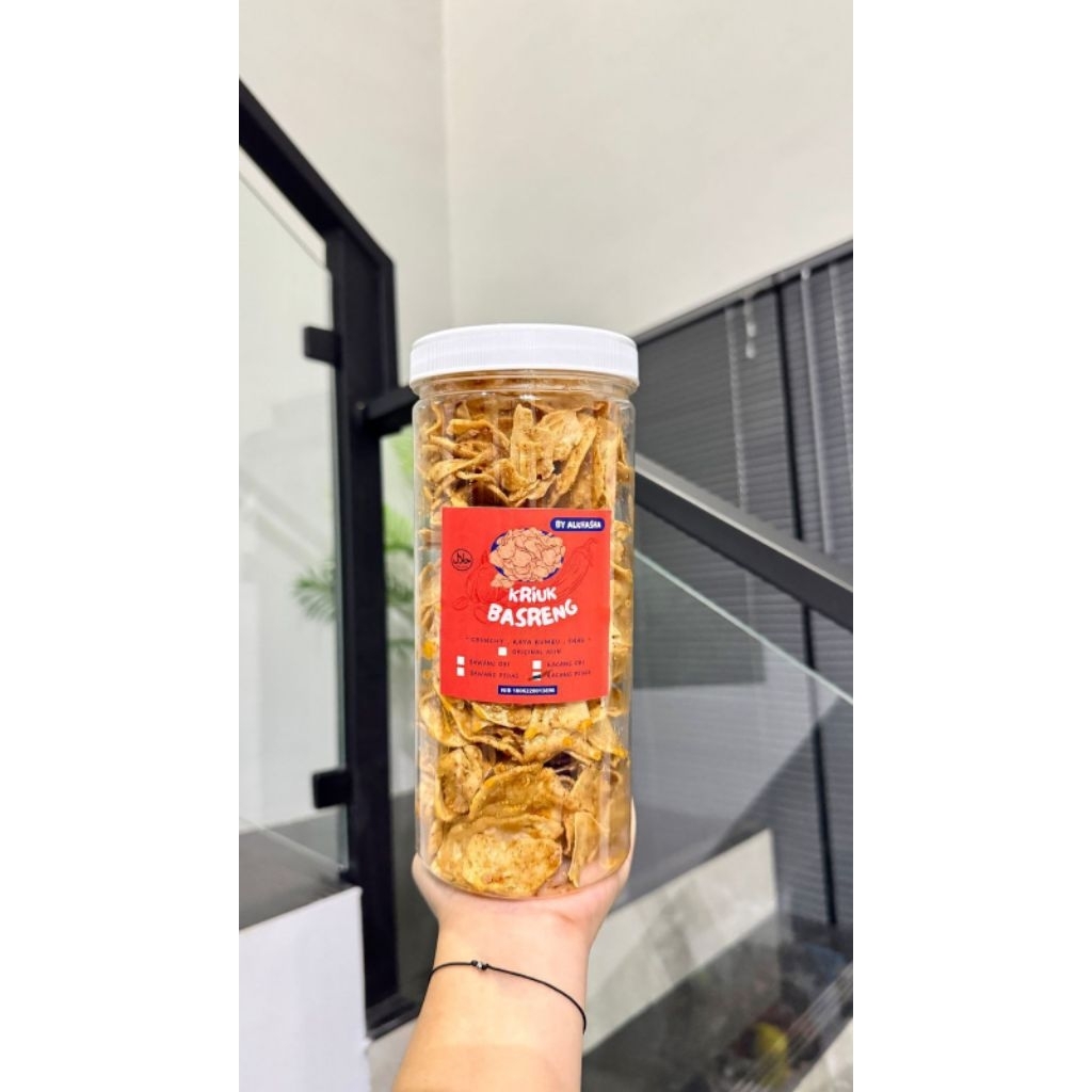 

Basreng Kriuk Bumbu Kacang Uk 1,3L