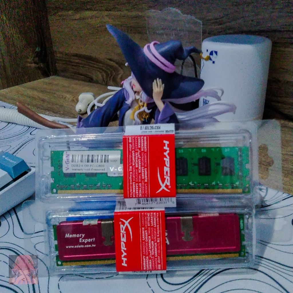 Ram Long DIMM DDR3 12800/1600Mhz 8gb (2x4)