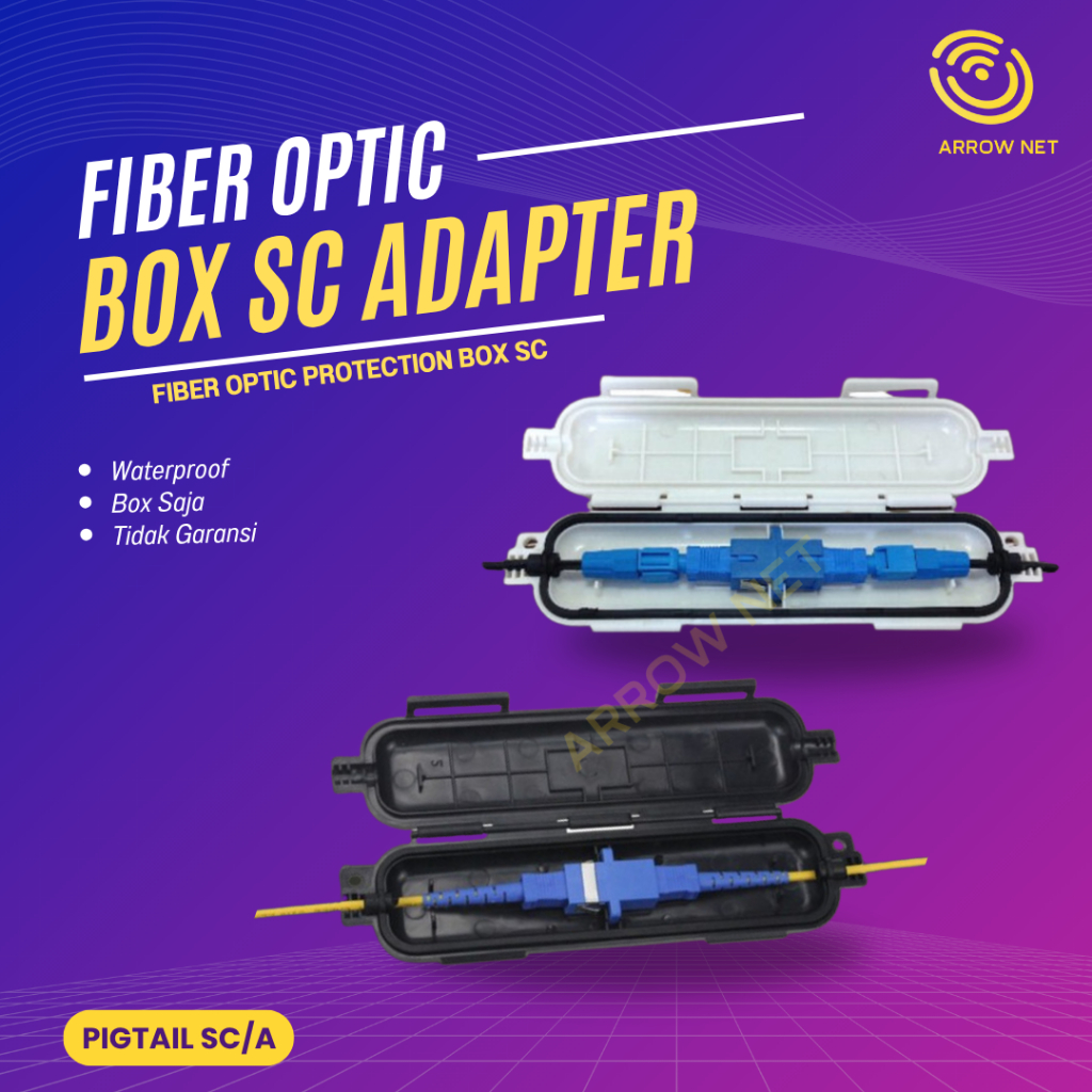 Fiber Optic Protection BOX SC Adapter | Waterproof Protective Box