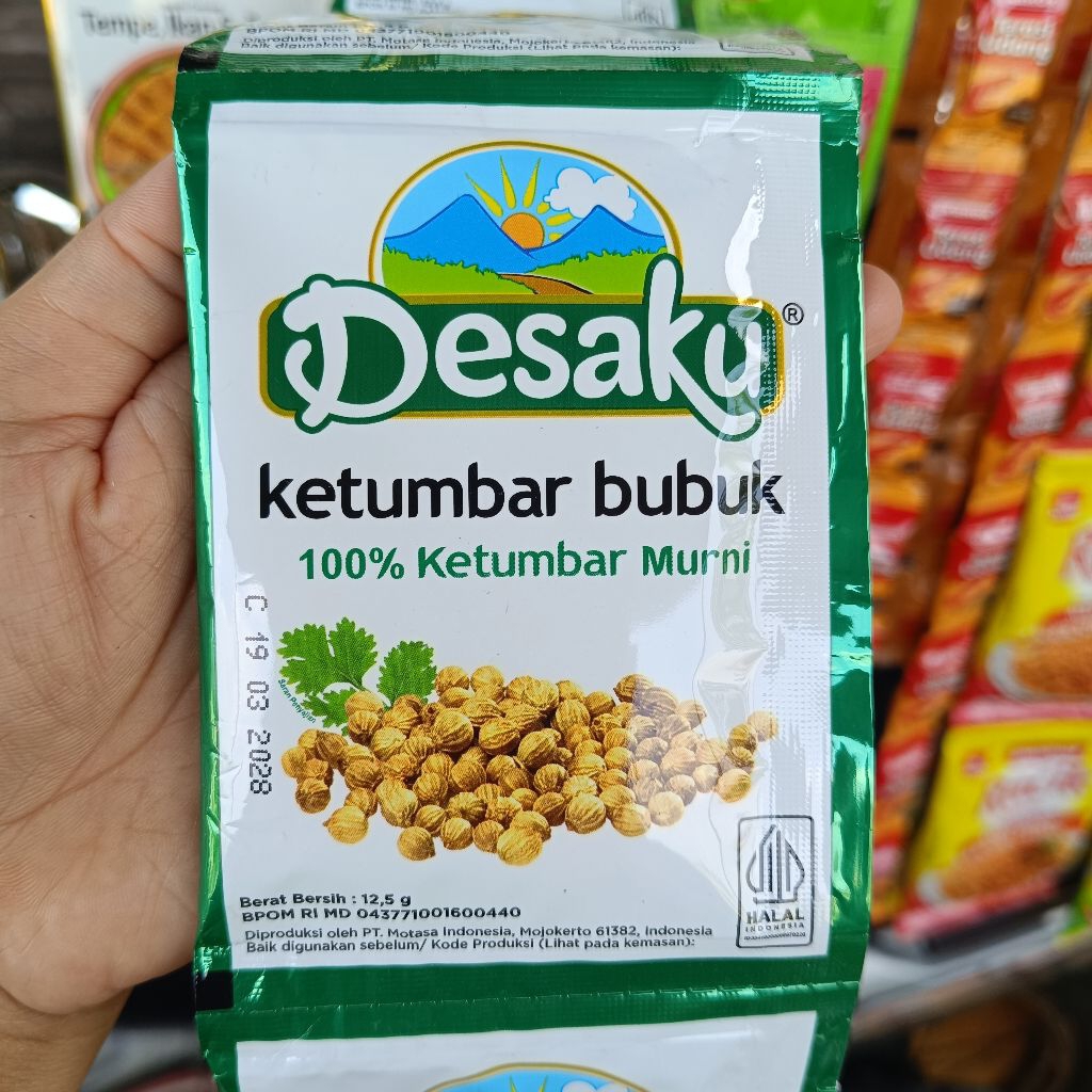 

❤️ Desaku ketumbar bubuk ❤️ 1 renteng isi 10