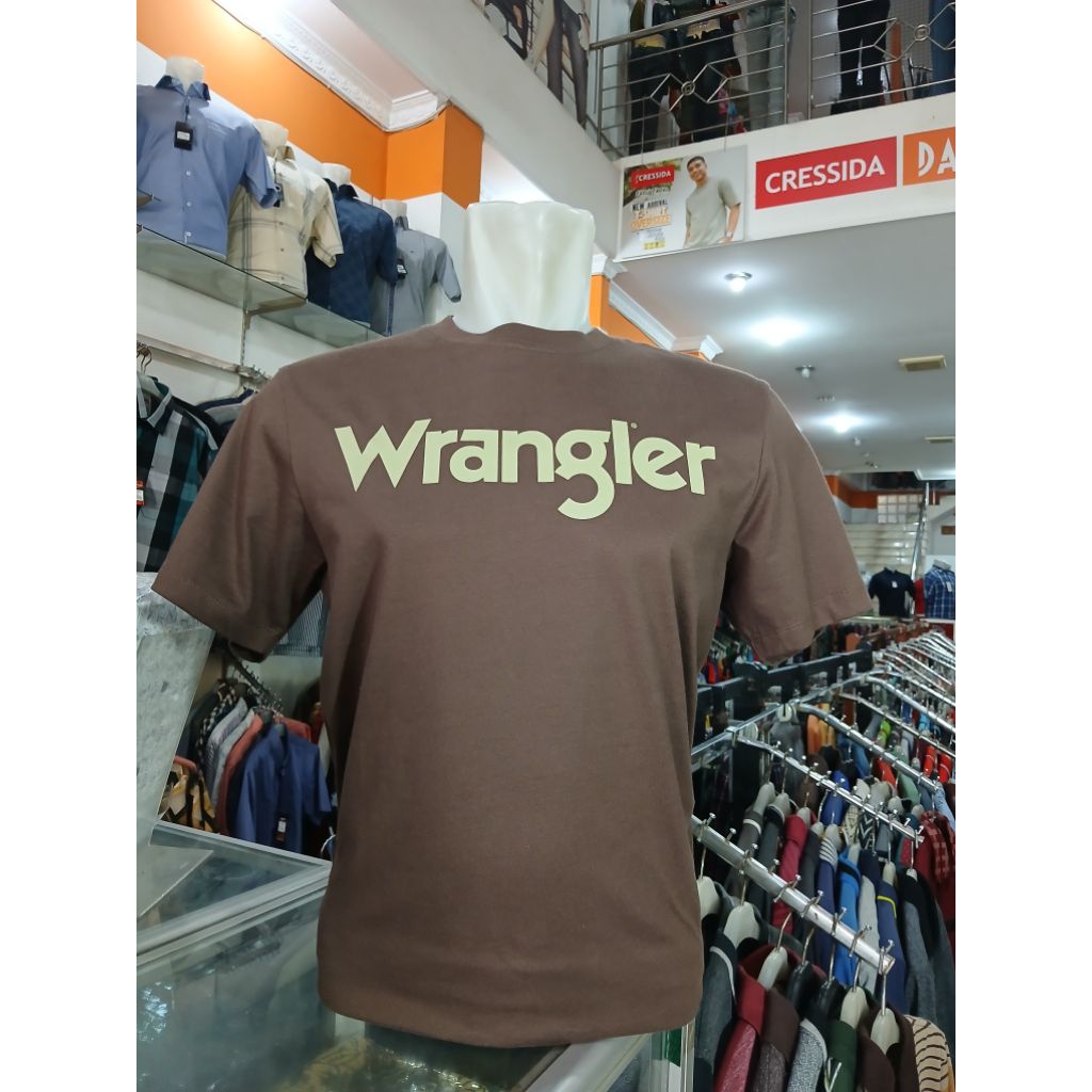 Kaos Lengan Pendek WRANGLER Original 100%