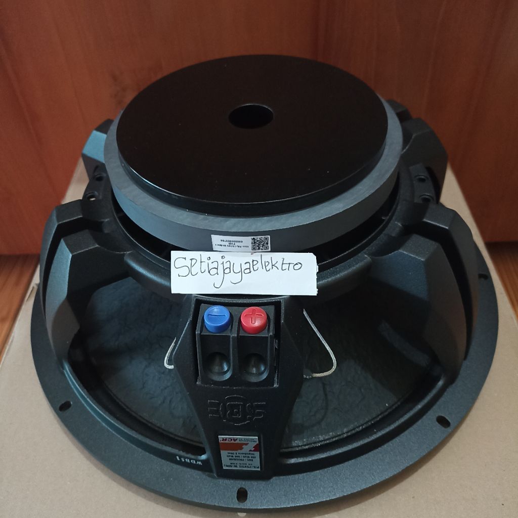 SPEAKER ACR 15" 15 INCH FABULOUS PA-75155 WOOFER 800WATT 75155