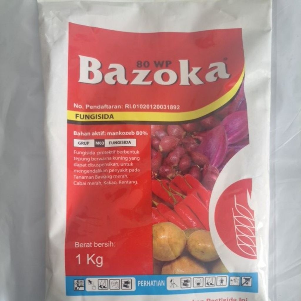 FUNGISIDA BAZOKA 80WP 1KG