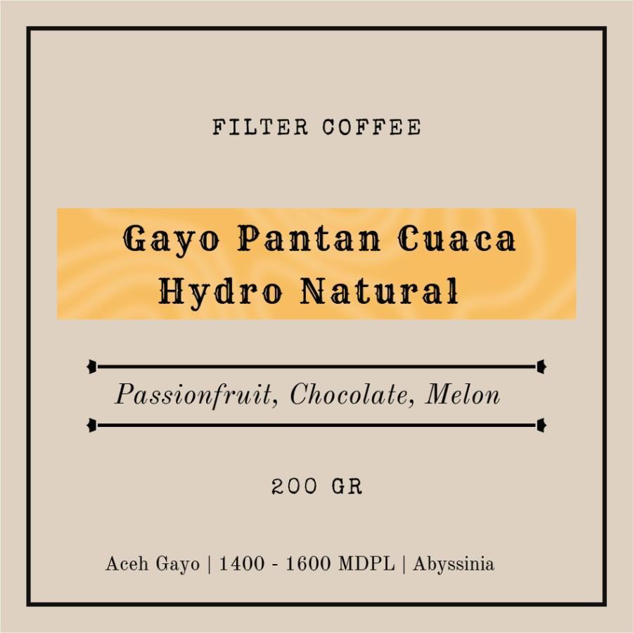 

Arabika Gayo Pantan Cuaca Hydro Natural 200 gr