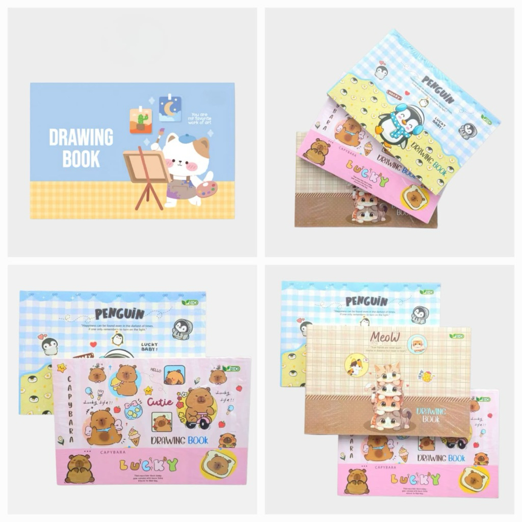 

Buku Gambar DODO A4 /1pack isi 10pcs Buku Sketsa Melukis Cod