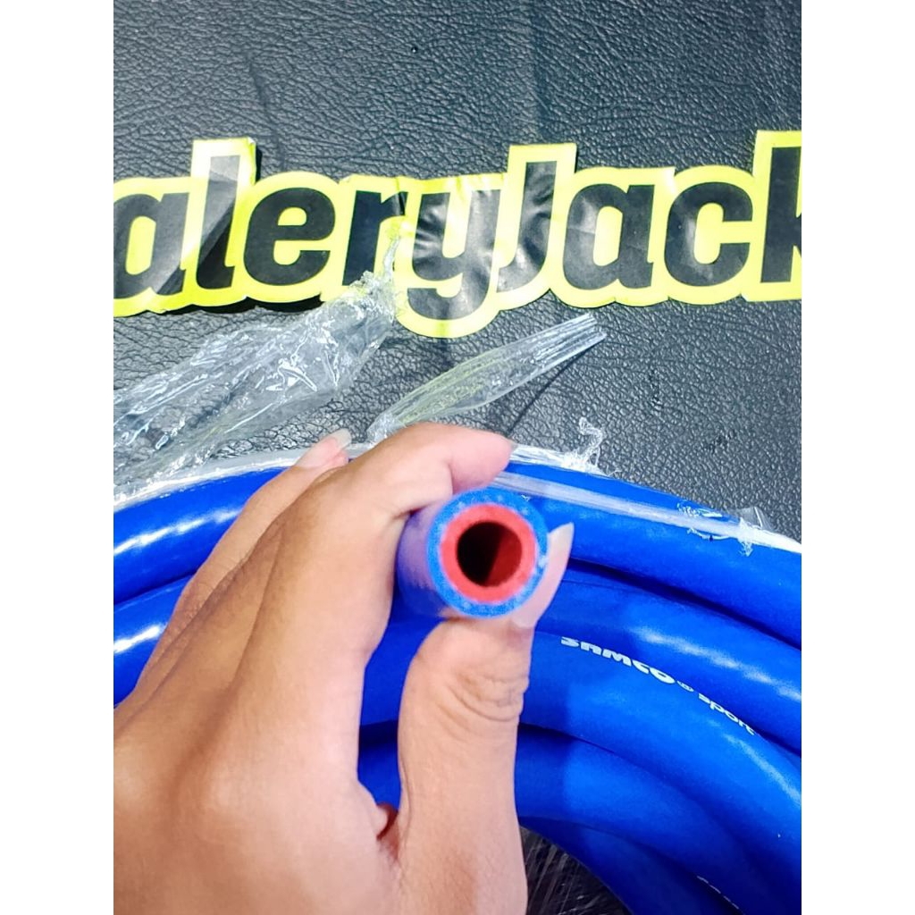 SELANG SAMCO SERAT BENANG LAPIS BENANG UKURAN 10MM 3/8 INCHI