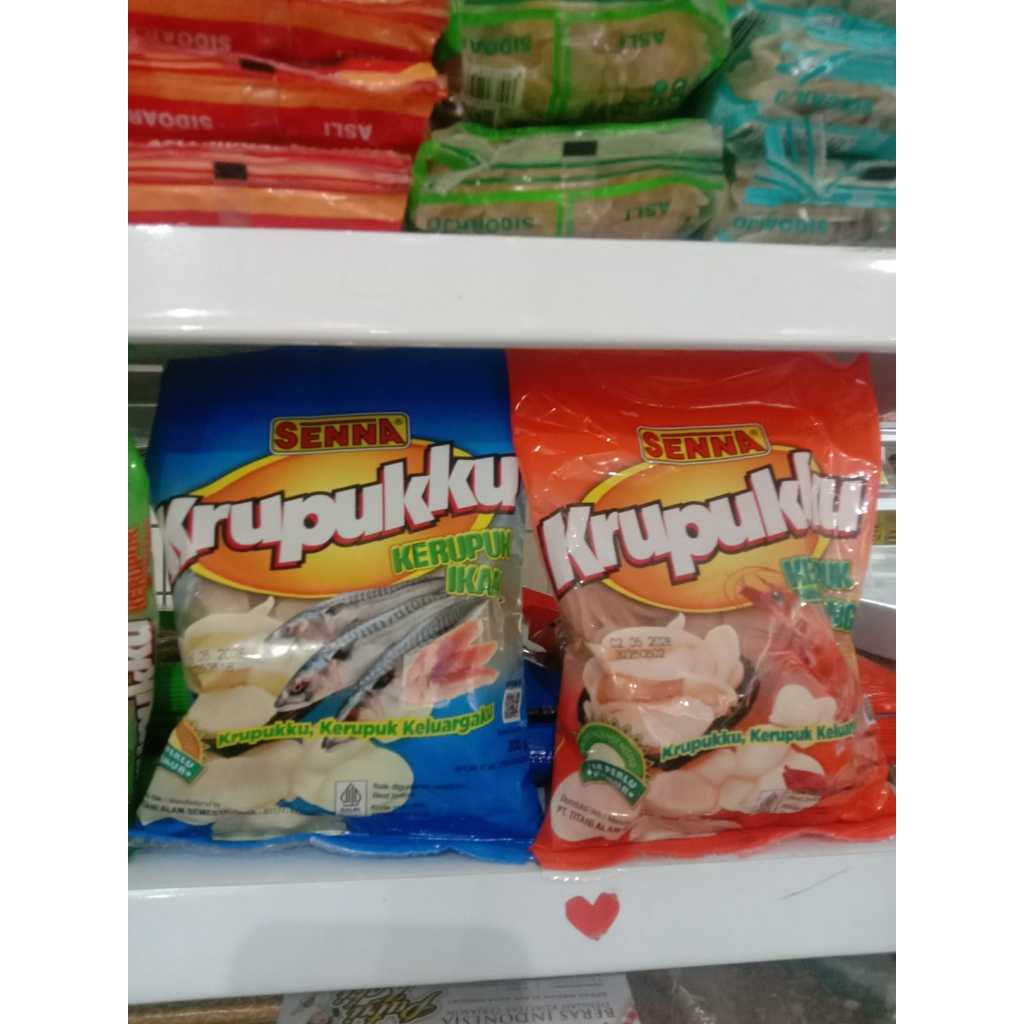 

Krupuk Mentah Merk Senna 200g