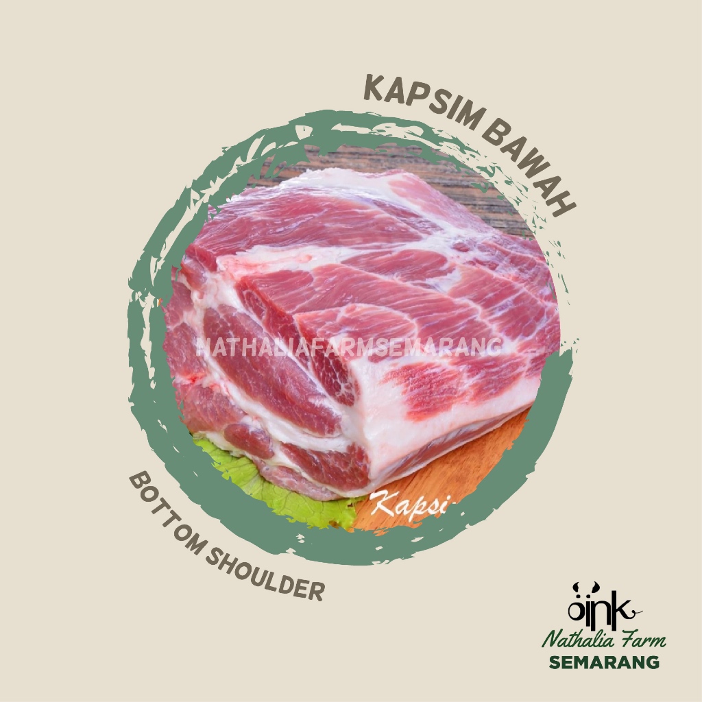 

Daging Babi Organik - Kapsim Bawah 500g