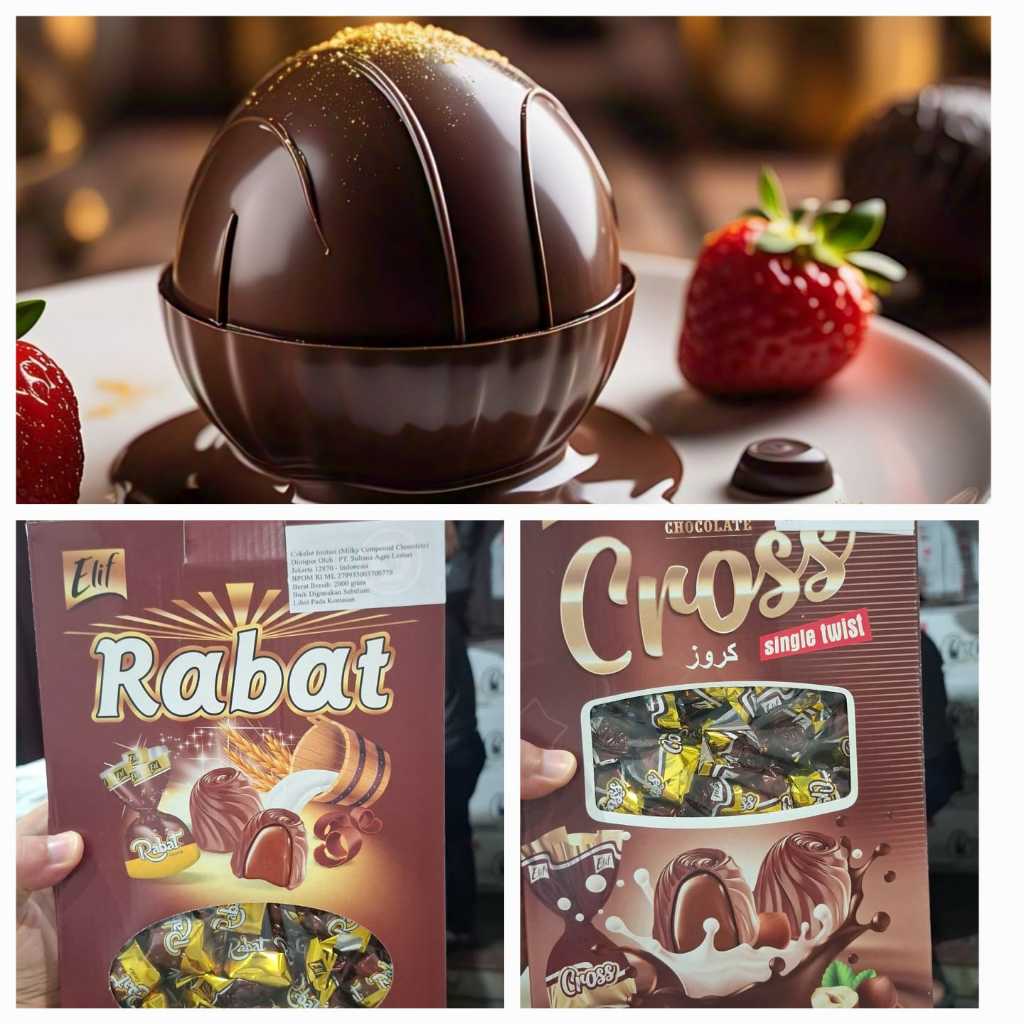 

COKLAT ARAB ELIF RABAT COKELAT TURKI TRUFFLE OLEH OLEH HAJI DAN UMROH PREMIUM MURAH