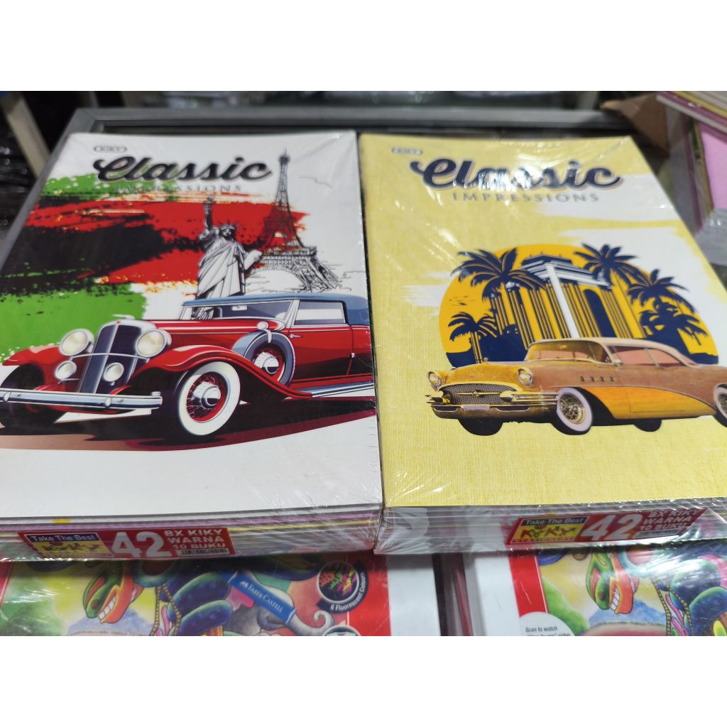 

Buku Tulis panjang/ Boxy Kiky 42 Lembar