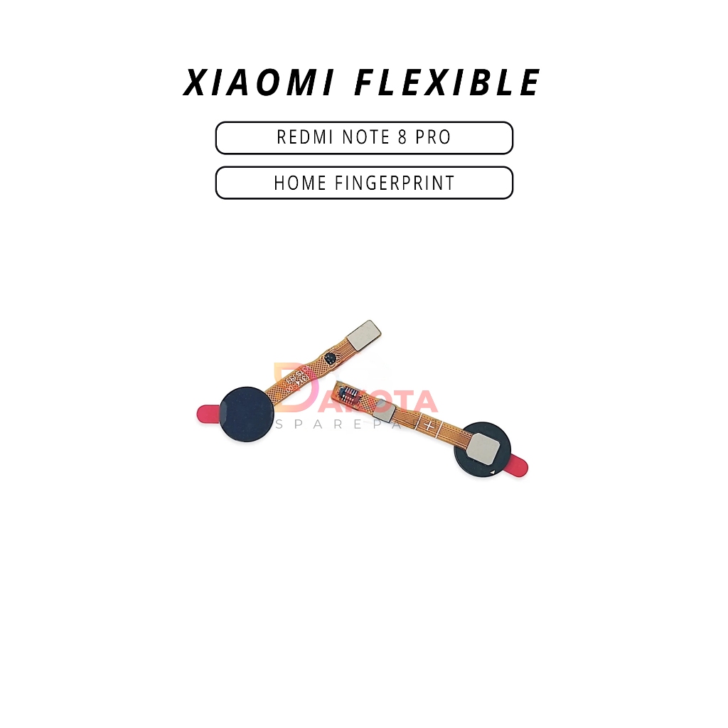 FLEXIBLE XIAOMI REDMI NOTE 8 PRO HOME FINGERPRINT